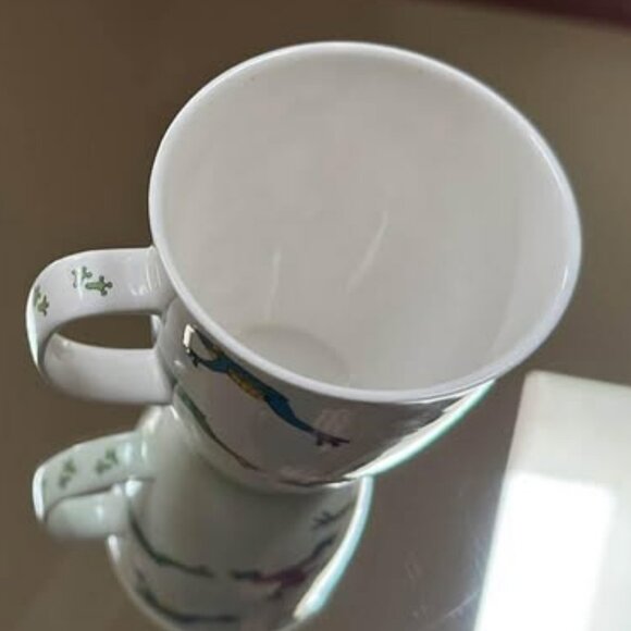 Dunoon Retro Mug Frog Footprints - Picture 4 of 6